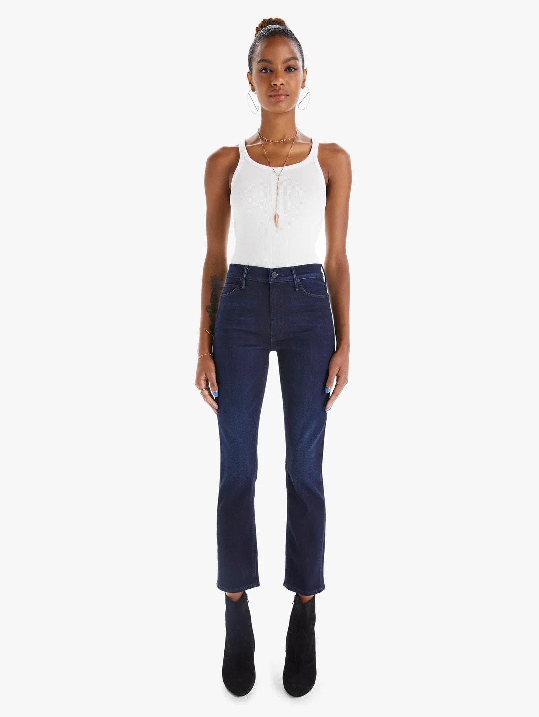 Mother The Mid Rise Dazzler Ankle Jeans Now Or Never